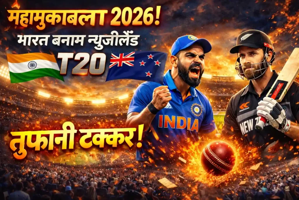 India vs New Zealand T20 2026