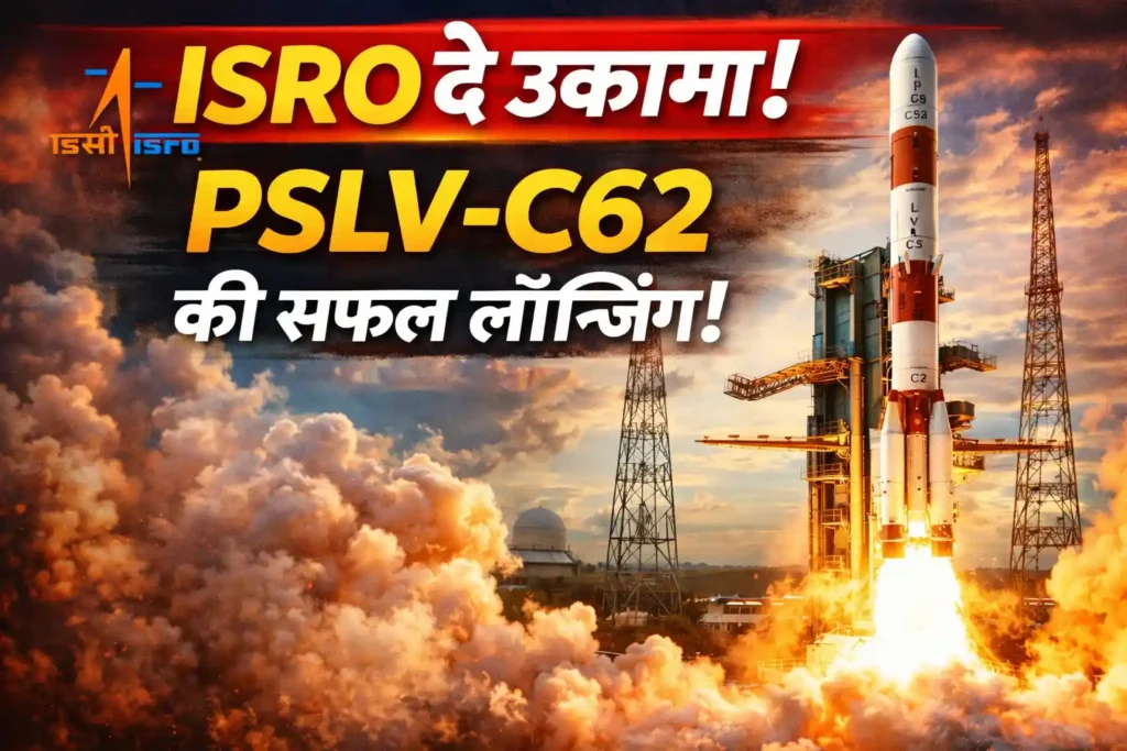 ISRO PSLV C62 Launch: 2026 की शुरुआत में ही ISRO को लगा बड़ा झटका, क्यों फेल हुआ PSLV-C62 मिशन? ISRO PSLV C62 Launch